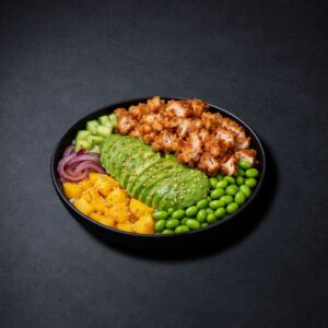 Poke Bowl Saumon Tempura